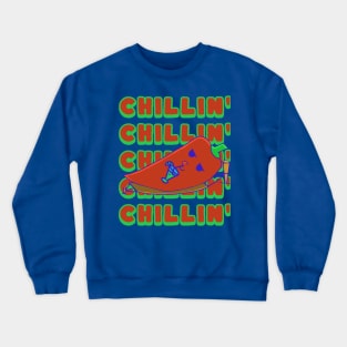 Chilli Chilling Beachlife Crewneck Sweatshirt